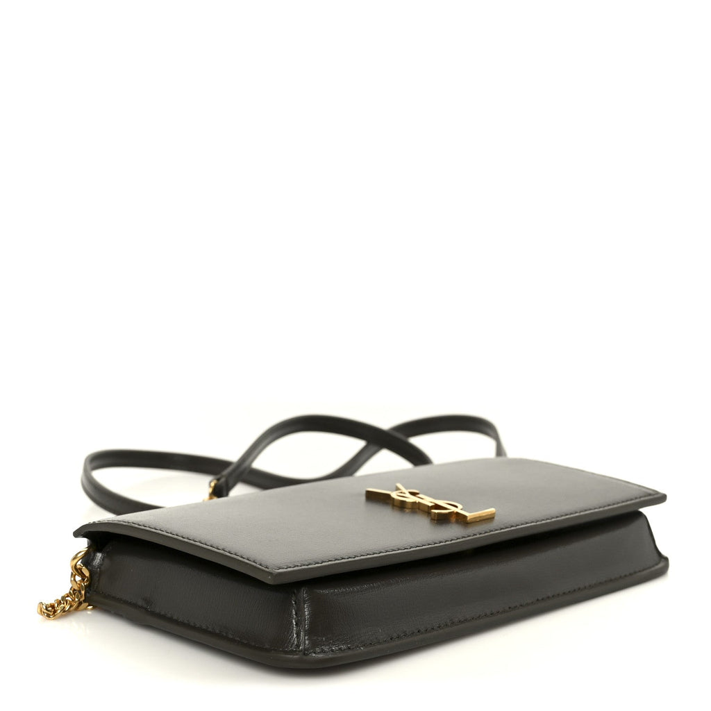 Calfskin Monogram Phone Holder Crossbody Deep Musk
