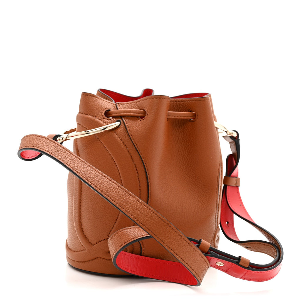 Calfskin Empire By My Side Bucket Bag Cuoio