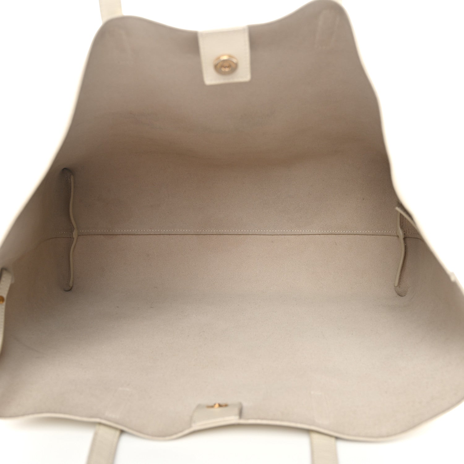Calfskin Large Shopping Tote Porcellana