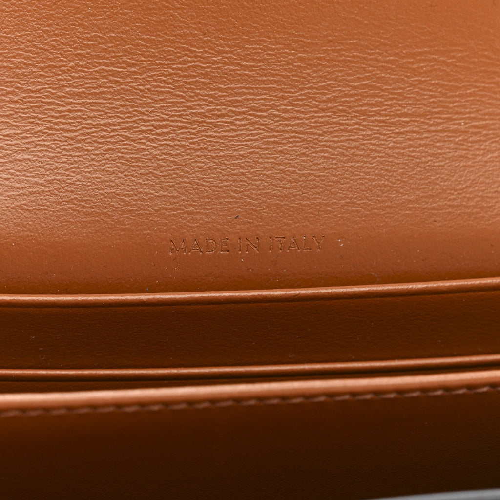 Canvas Triomphe Compact Wallet Tan