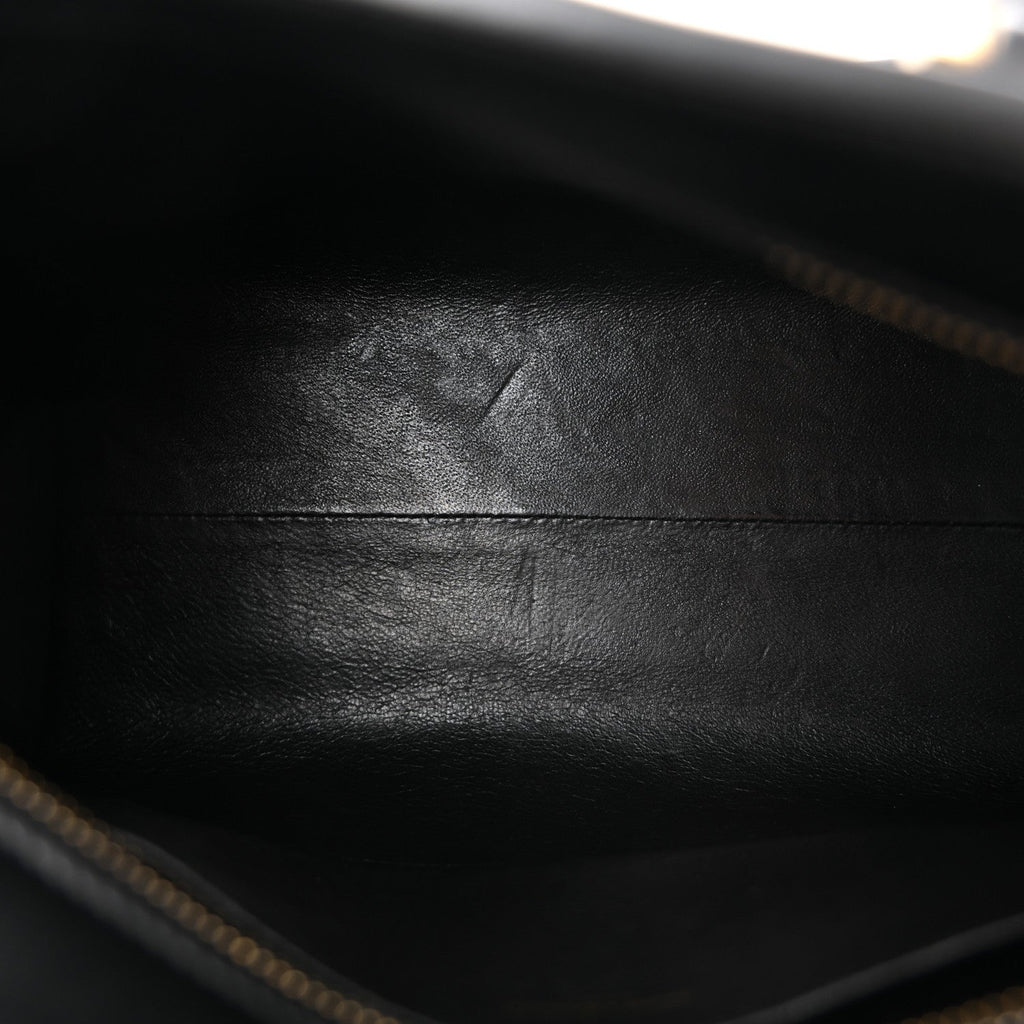Calfskin Monogram Baby Cabas Black