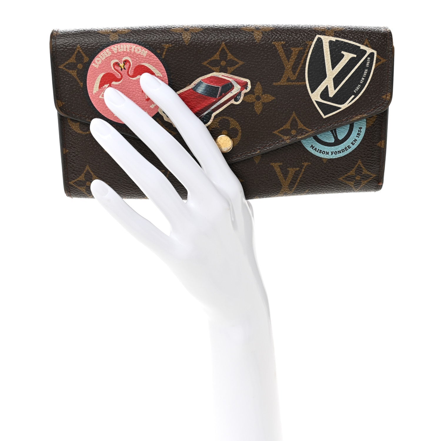 Monogram World Tour Sarah Wallet