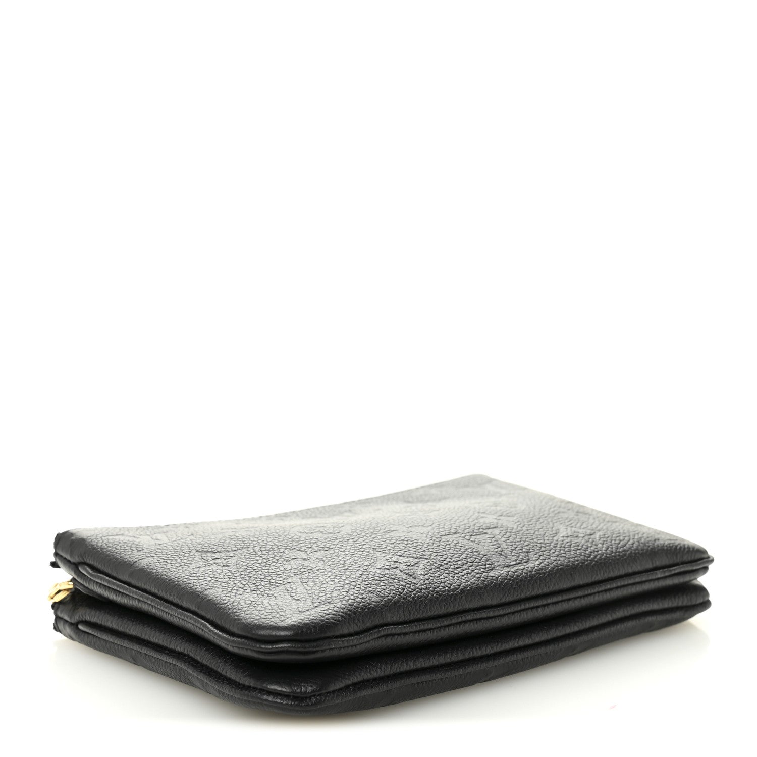 Empreinte Double Zip Pochette Black