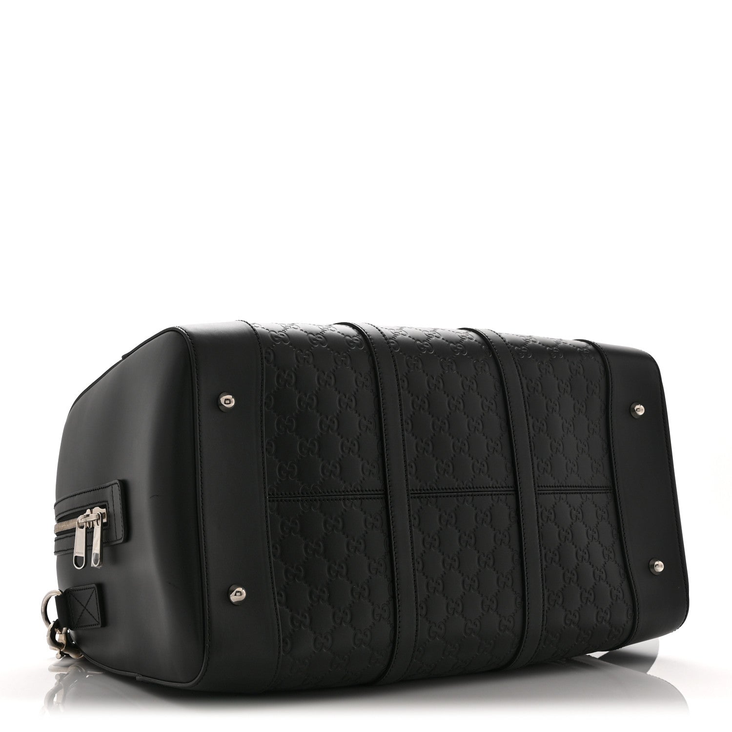 Guccissima Signature Medium Duffle Black