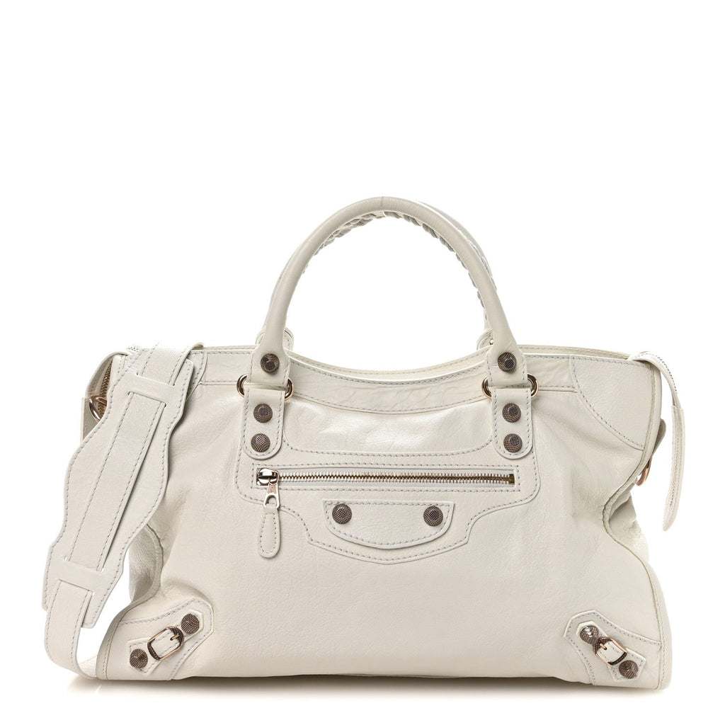 Agneau Giant 12 Rose Gold Hardware City White Light