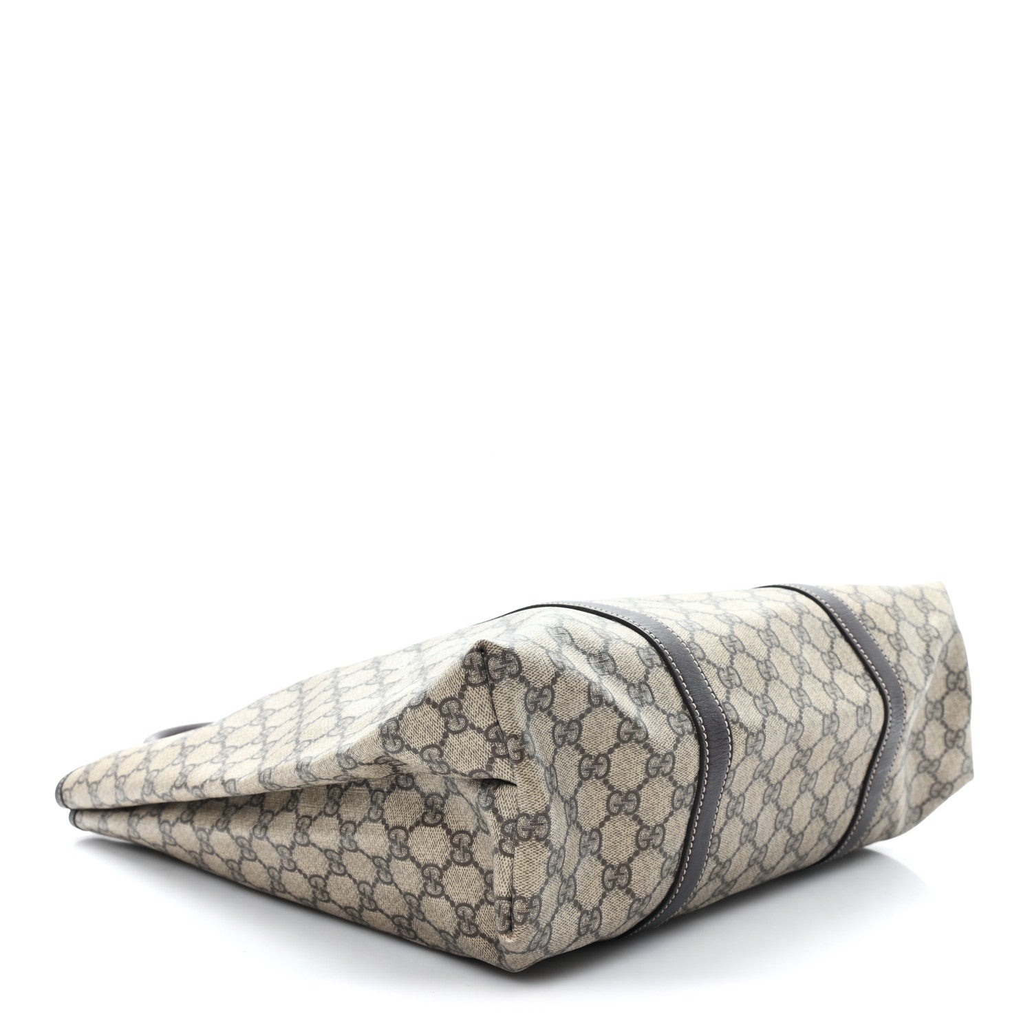 GG Plus Monogram Joy Vertical Tote Dark Brown