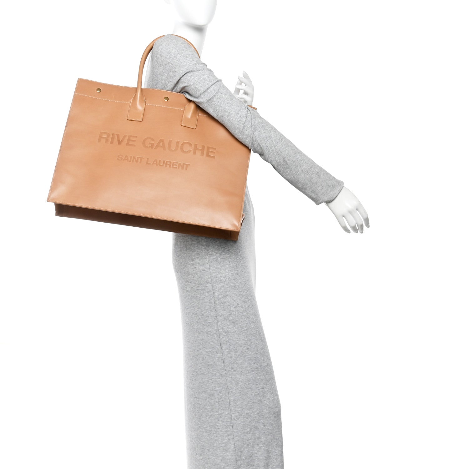 Vitello Large Rive Gauche Tote Natural