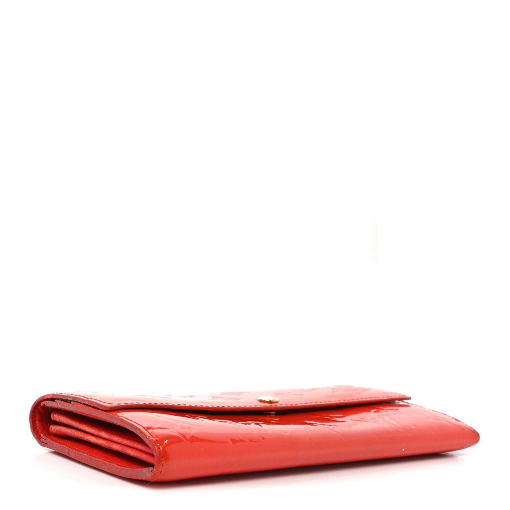 Vernis Sarah Wallet Rouge Grenadine