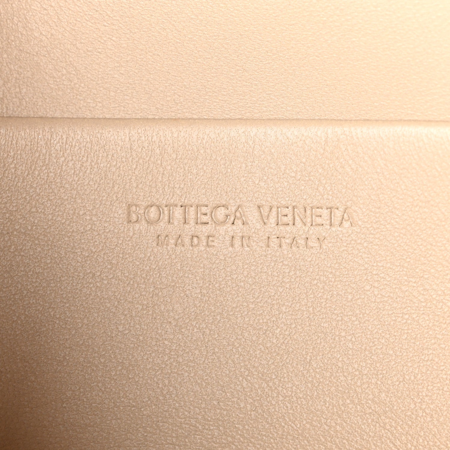 Suede Intrecciato Bang Bang Vanity Case Ecru