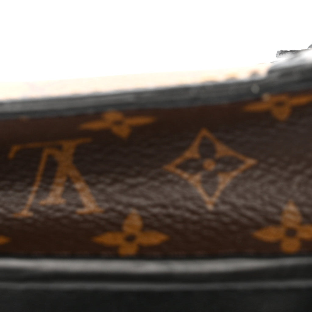 Reverse Monogram Trunk Clutch