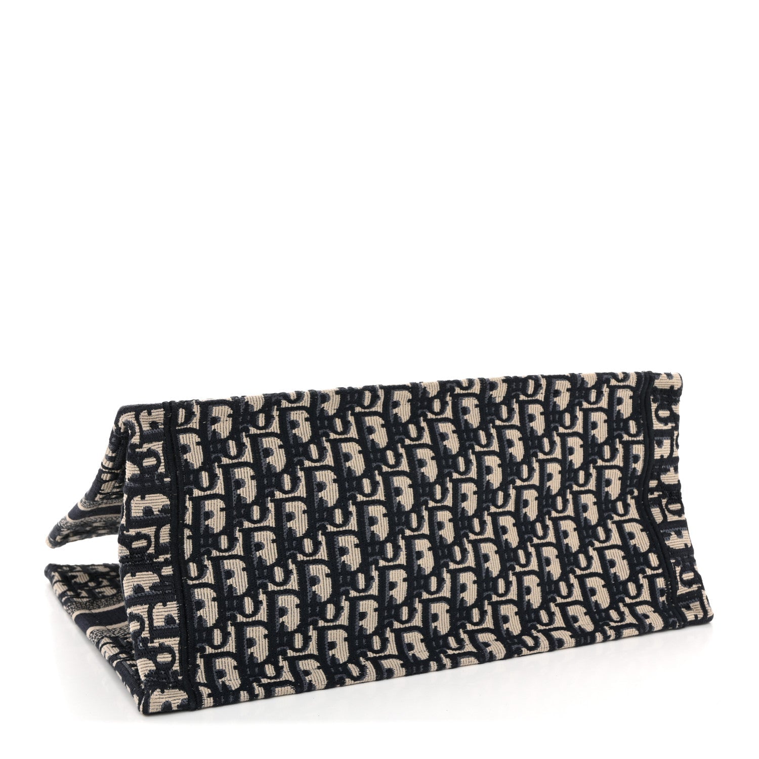Oblique Medium Book Tote Blue Multicolor