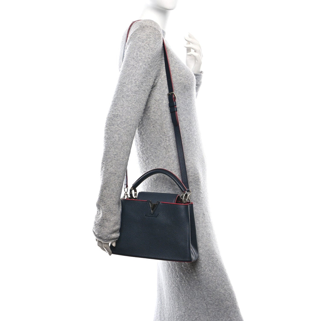 Taurillon Capucines BB Marine Rouge