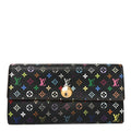 Monogram Multicolor Sarah Wallet Black Grenade