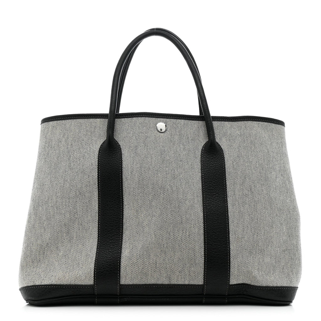 Buffle Skipper Toile Garden Party 36 MM Tote Black
