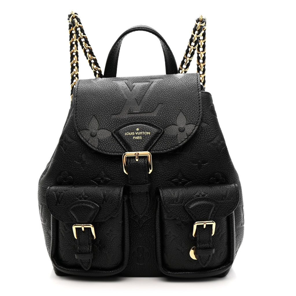 Empreinte Monogram Backup Backpack Black