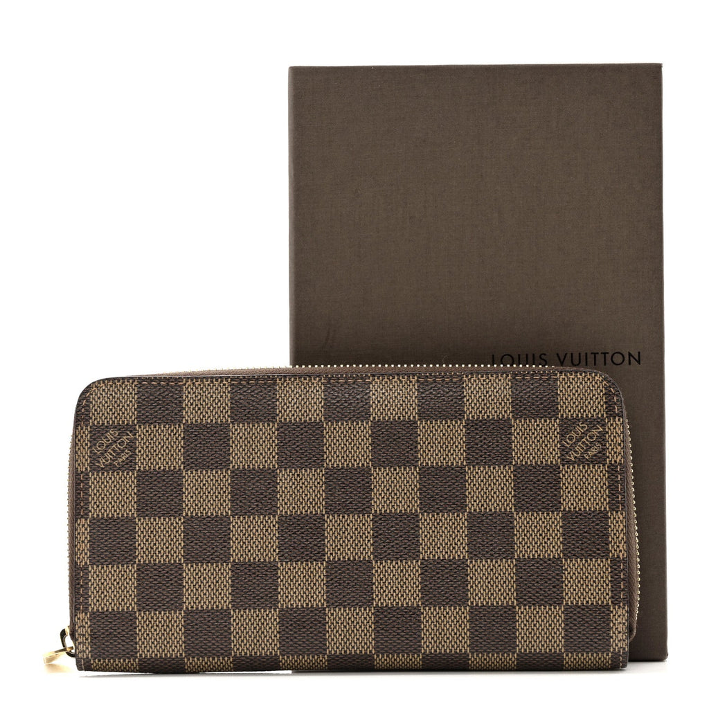 Damier Ebene Zippy Wallet