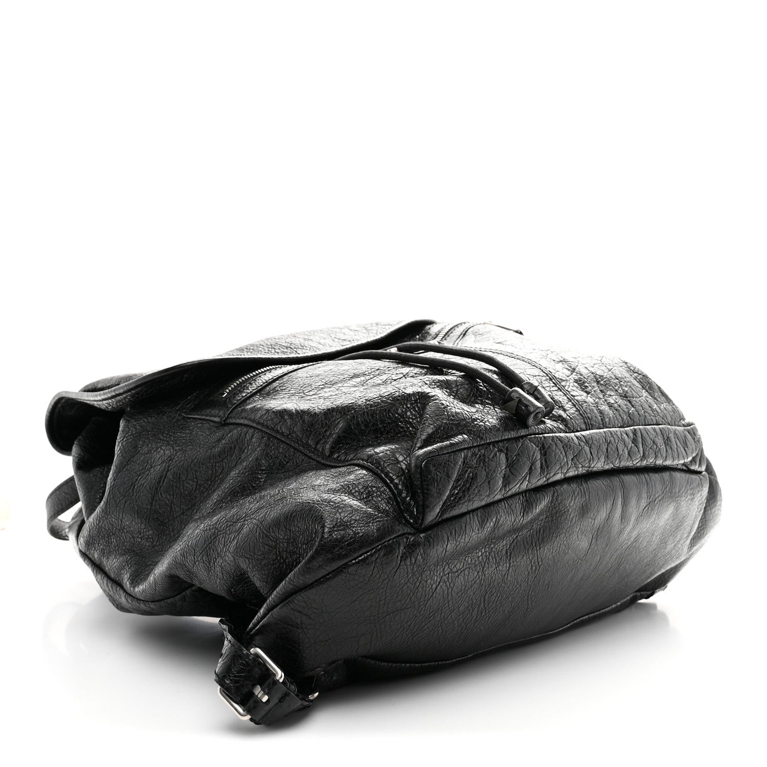 Agneau Giant 12 Silver Hardware S Traveler Backpack Black