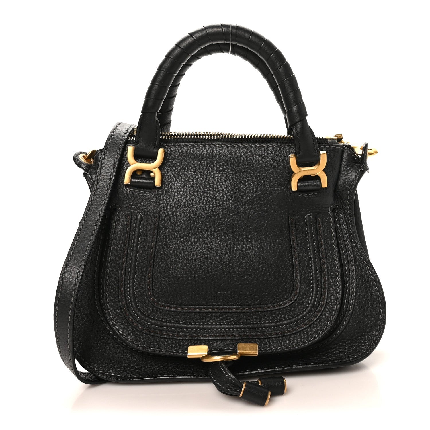 Calfskin Mini Marcie Satchel Overseas