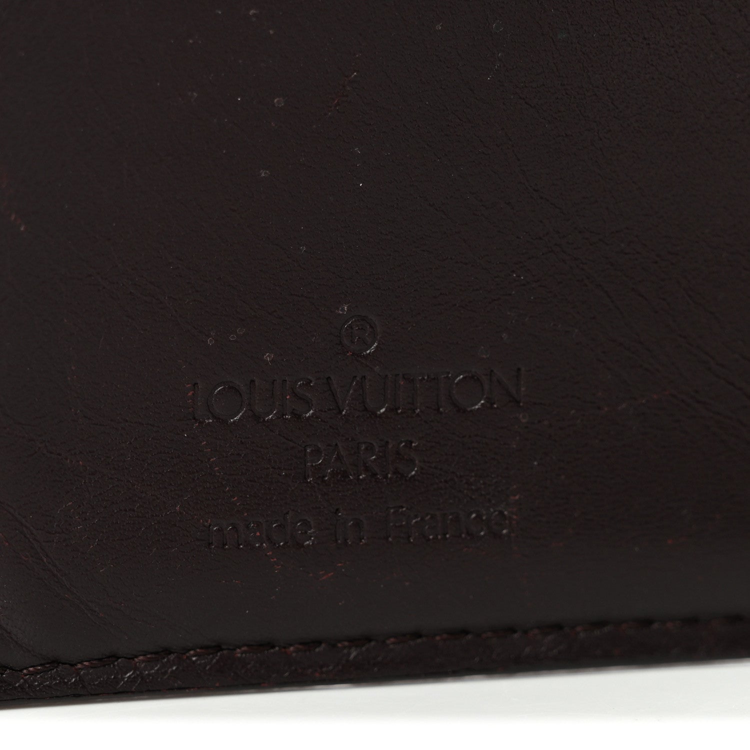 Vernis French Purse Wallet Amarante