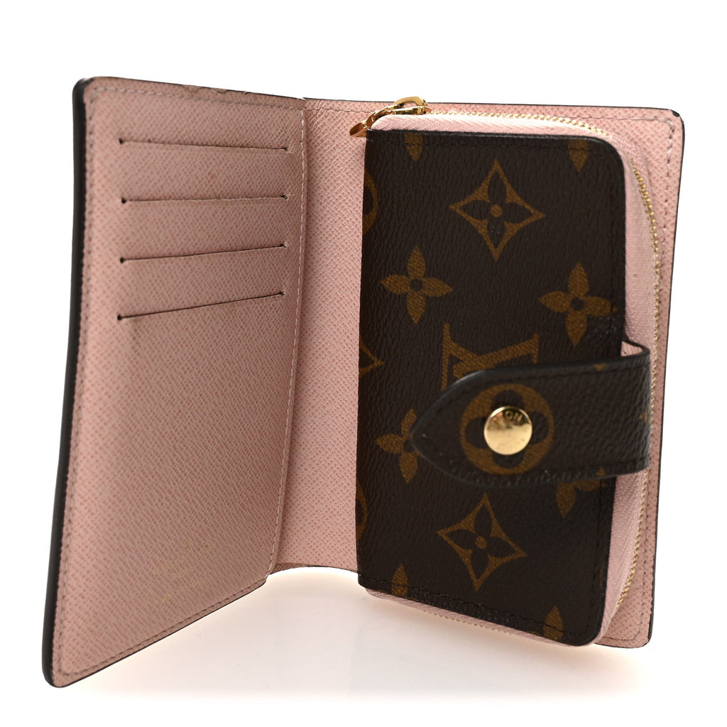 Monogram Juliette Wallet Rose Ballerine