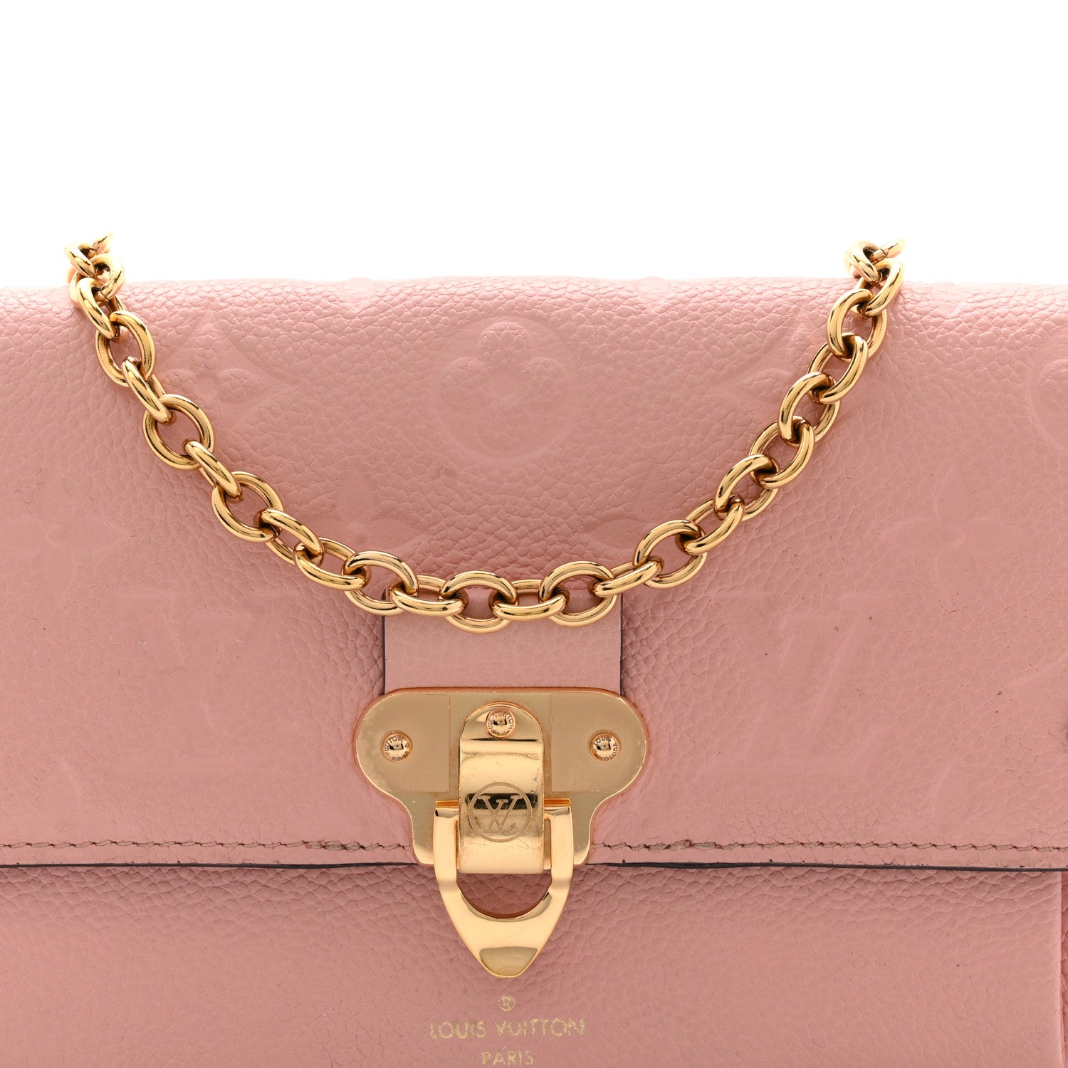 Empreinte Vavin Chain Wallet Rose Poudre
