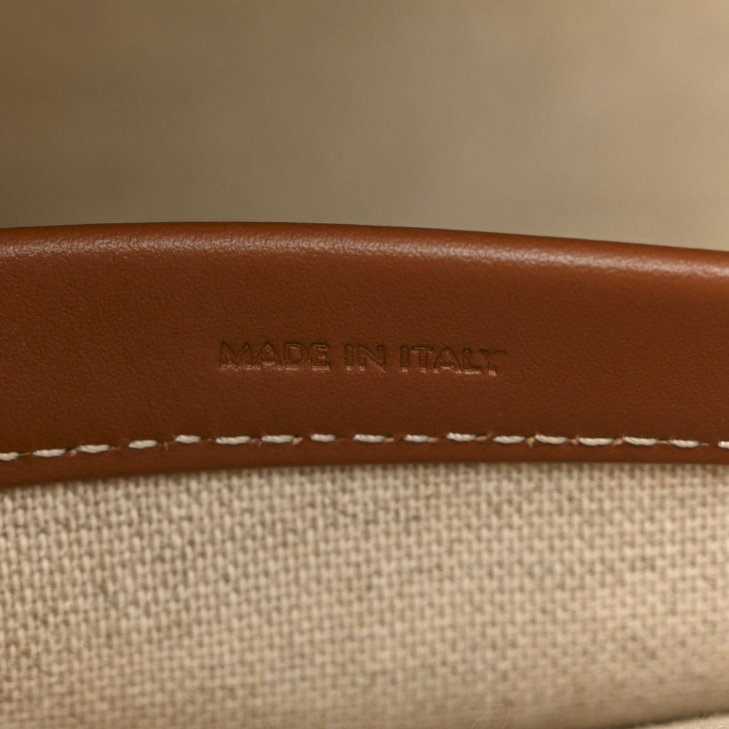 Thais Triomphe All Over Small Cabas Beige Tan