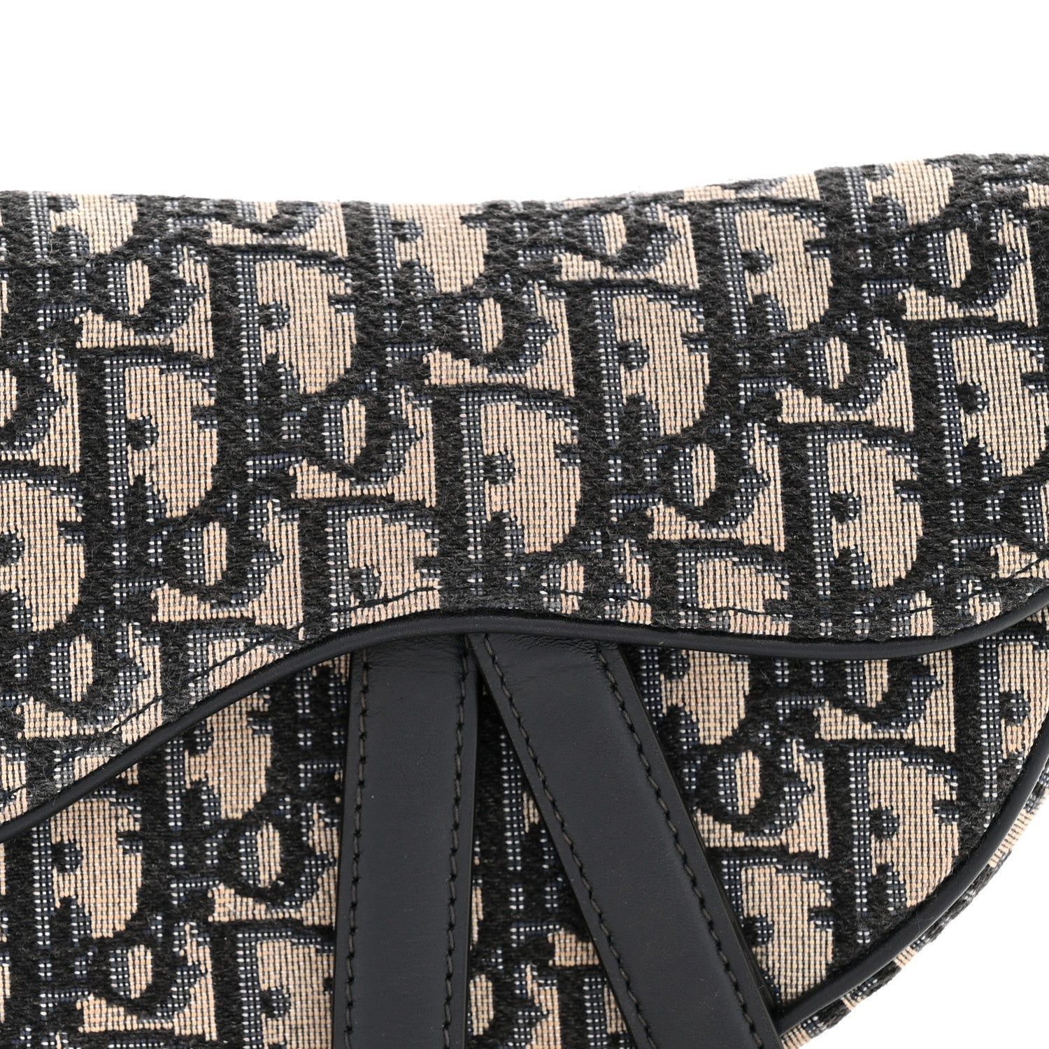 Oblique Mini Saddle Bag Blue