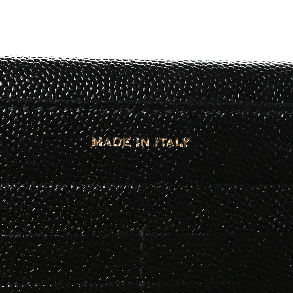 Grain De Poudre Monogram Uptown Wallet Black
