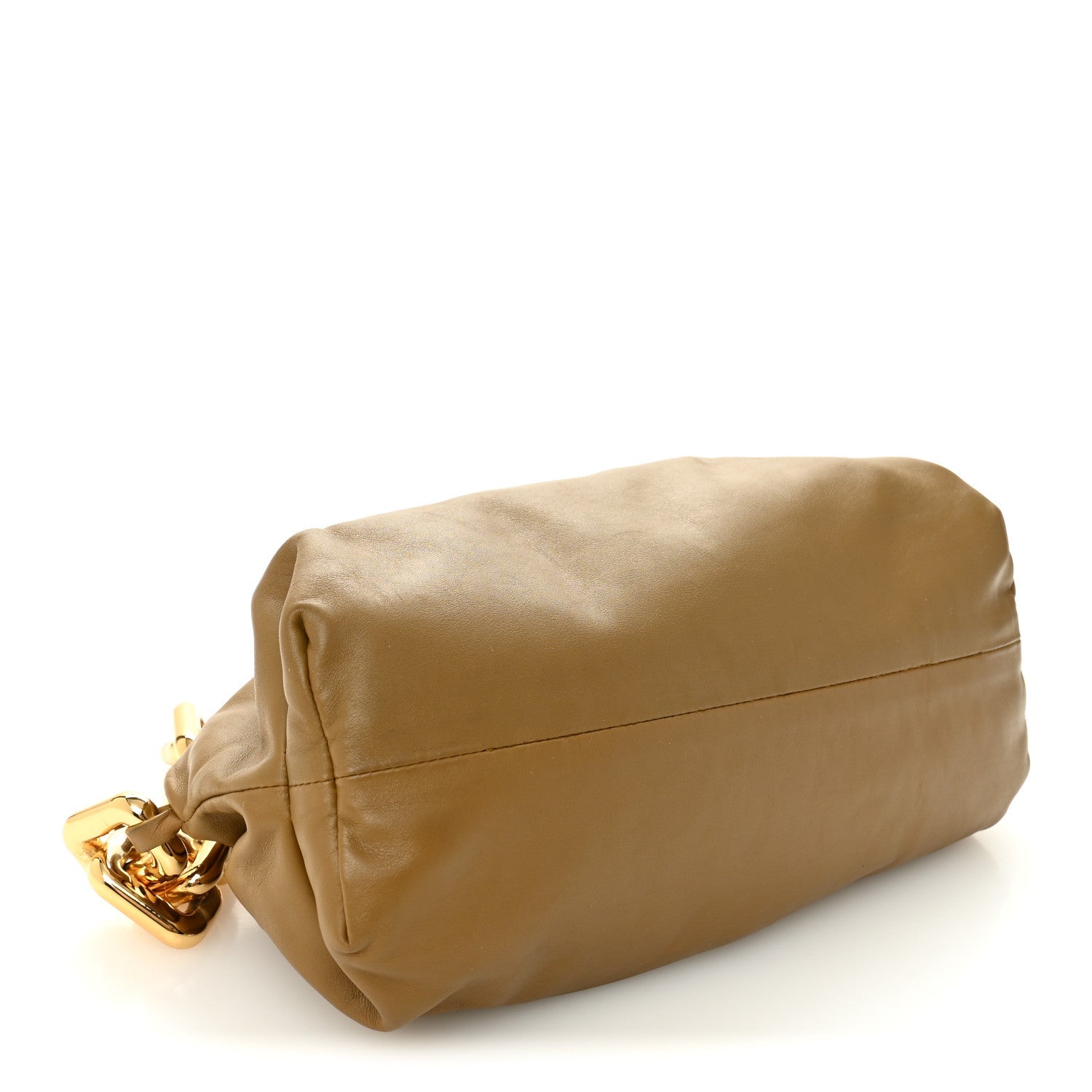 Calfskin The Pouch Chain Moutarde