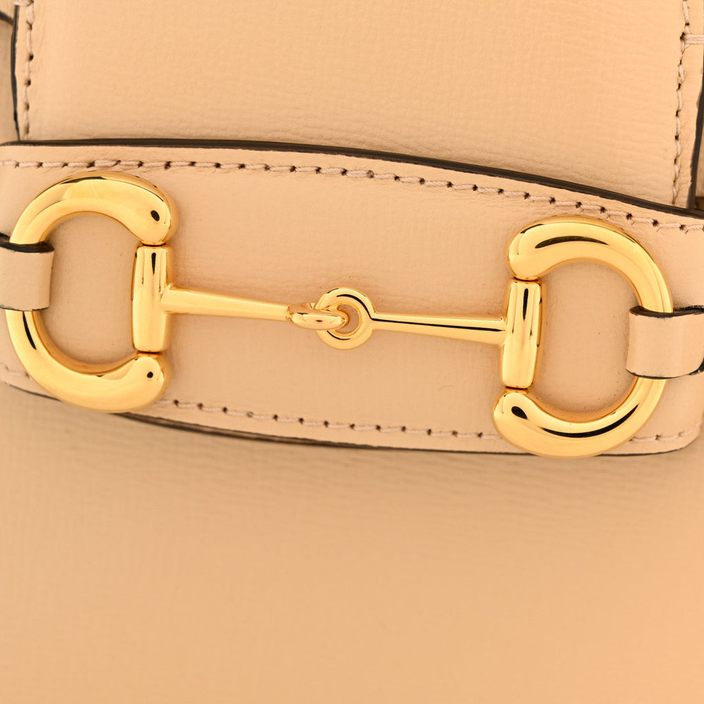Azalea Calfskin Horsebit 1955 Shoulder Bag Bubble Tea