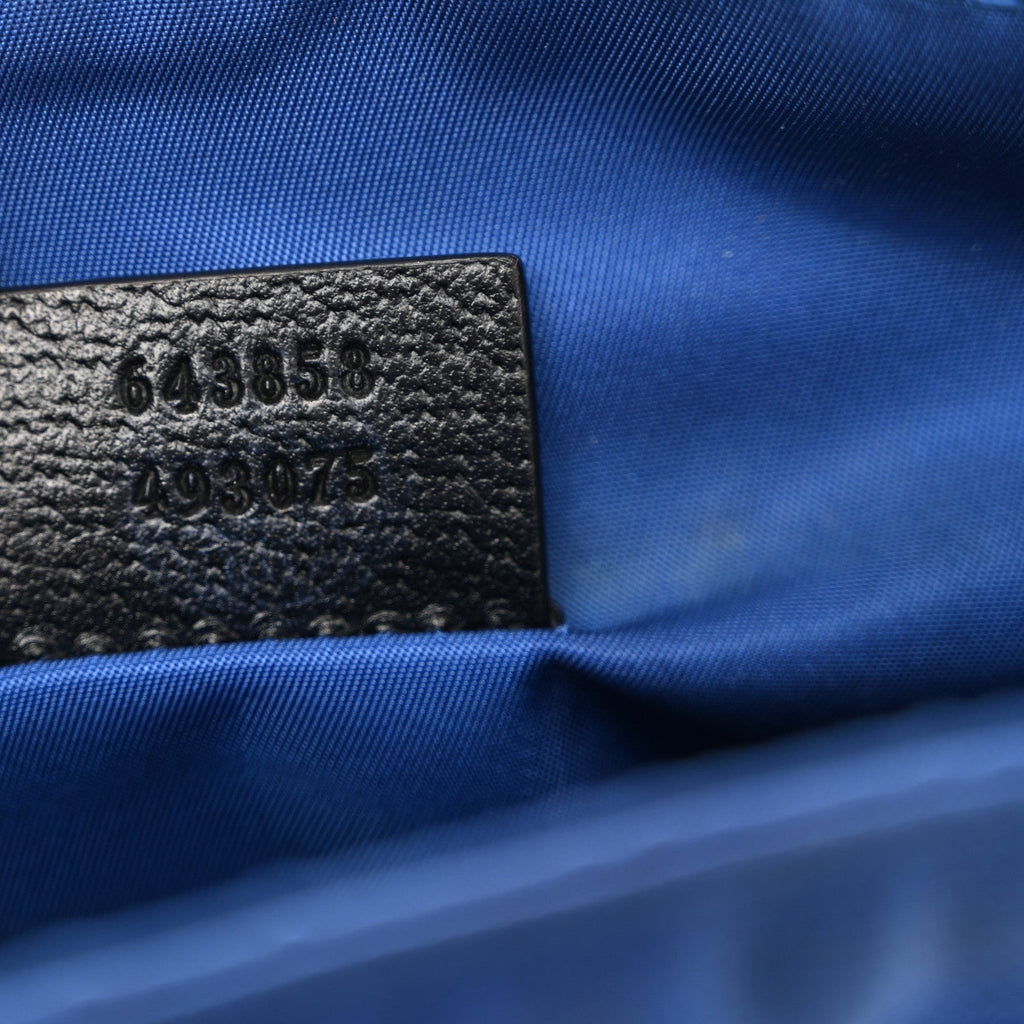 Econyl Nylon Monogram Off The Grid Messenger Bag Orient Blue Black
