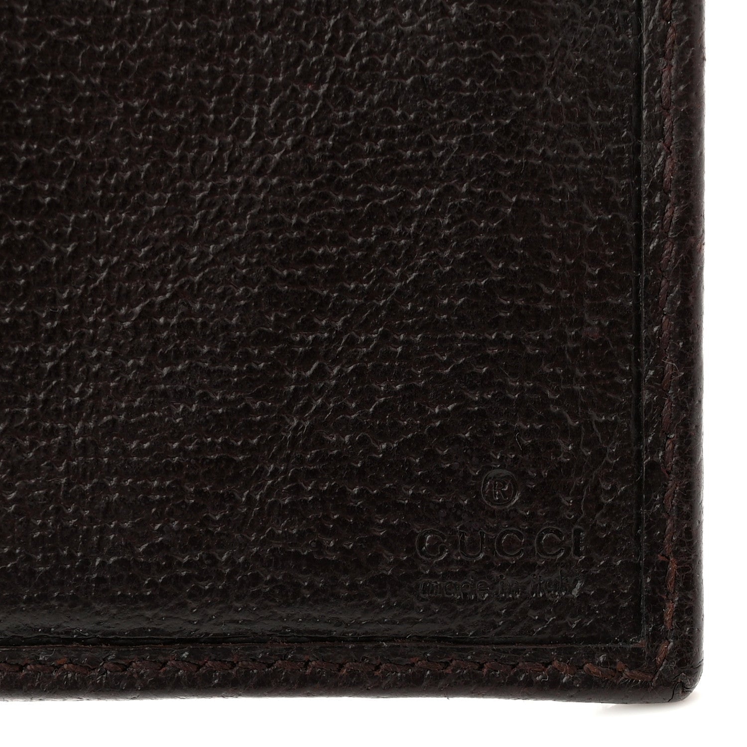 Monogram Calfskin Ladies Web Continental Wallet Beige Ebony Cocoa