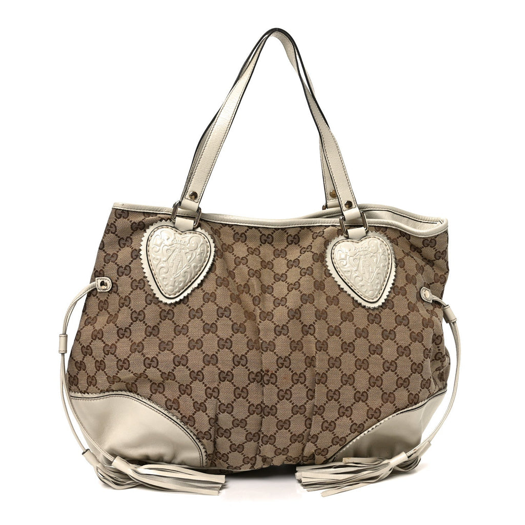 Monogram Large Tribeca Tote Off White
