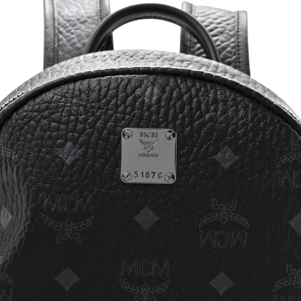 Visetos Medium Side Studs Stark Backpack Black