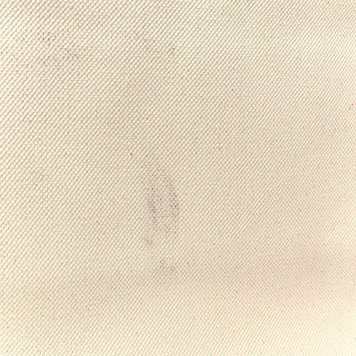 Canvas Calfskin Logo Print Vertical Cabas Natural Tan