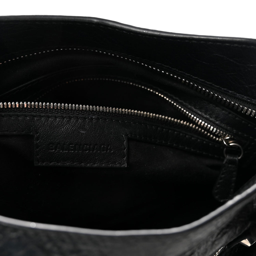 Agneau Arena Silver Hardware Small Le City Black