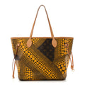 Monogram Kusama Waves Neverfull MM Yellow