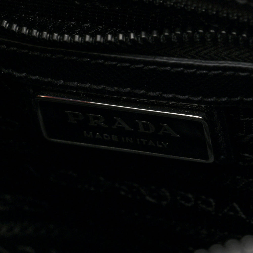 Re-Nylon Saffiano Shoulder Bag Forest Green
