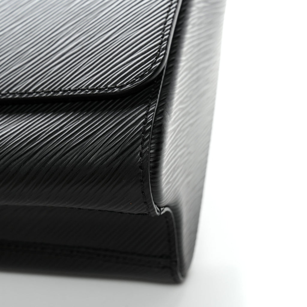 Epi Twist Shoulder Bag MM Black