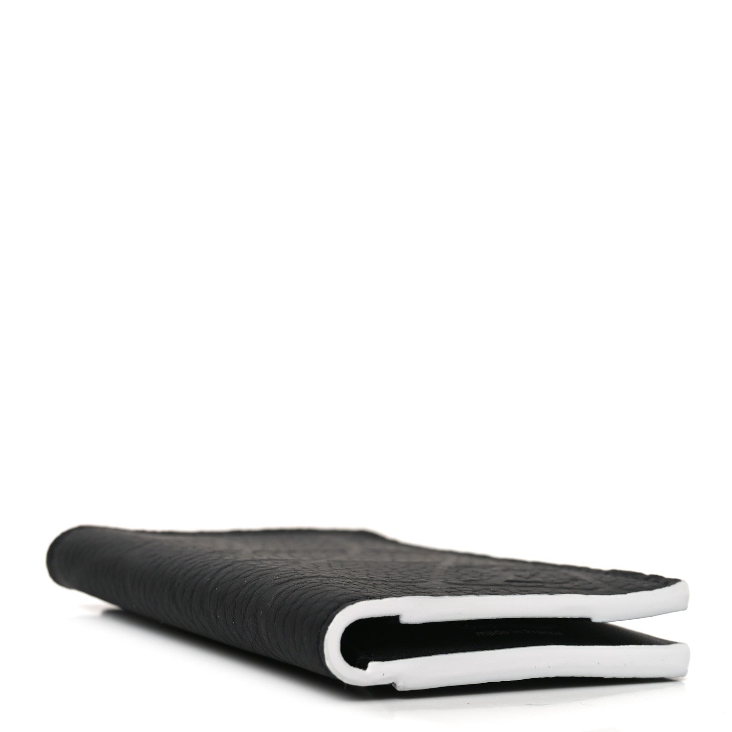 X FIFA Grained Calfskin Pocket Organizer Black