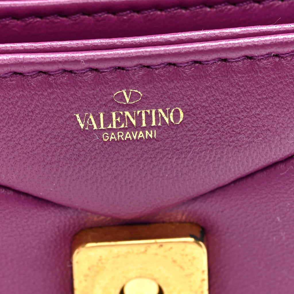 Nappa Micro One Stud Chain Bag Prune