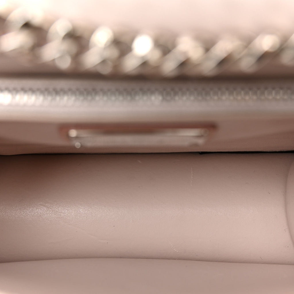 Smooth Calfskin Vara Bow Chain Flap Crossbody Bon Bon
