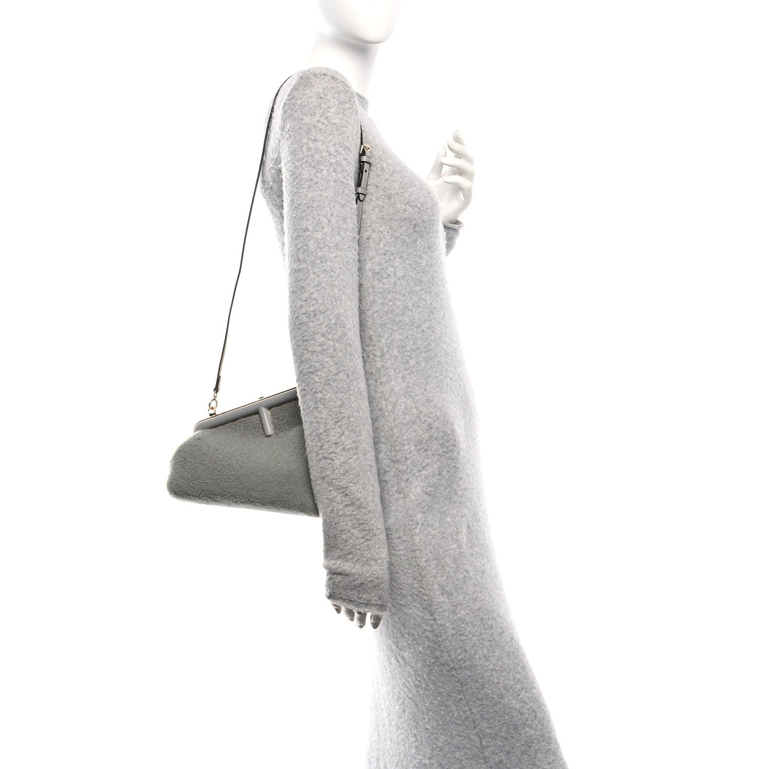 Shearling Small Fendi First Ghiaccio Oro Soft