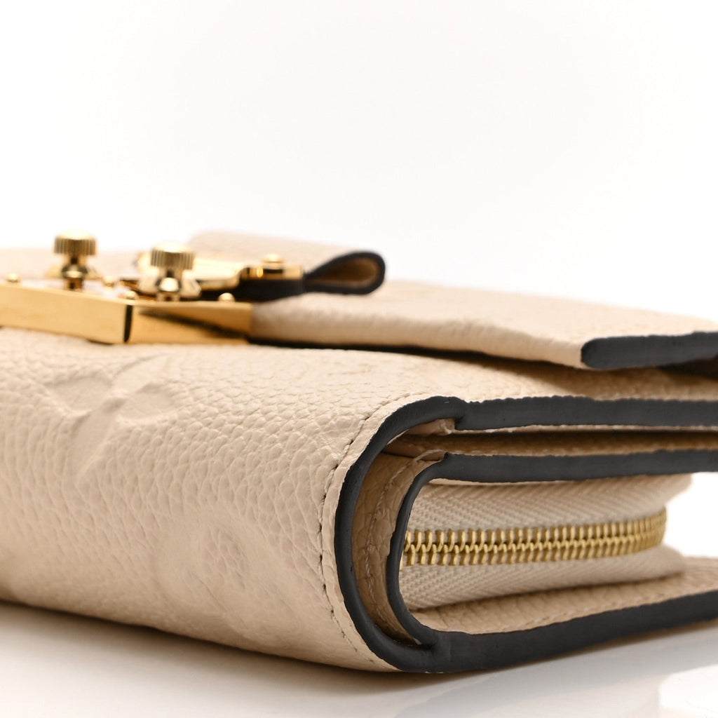 Empreinte Metis Compact Wallet Cream