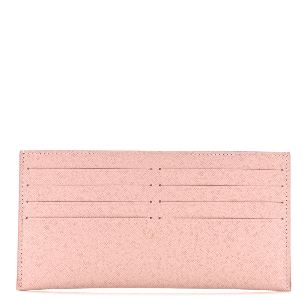 Calfskin Felicie  Holder Insert Rose Ballerine