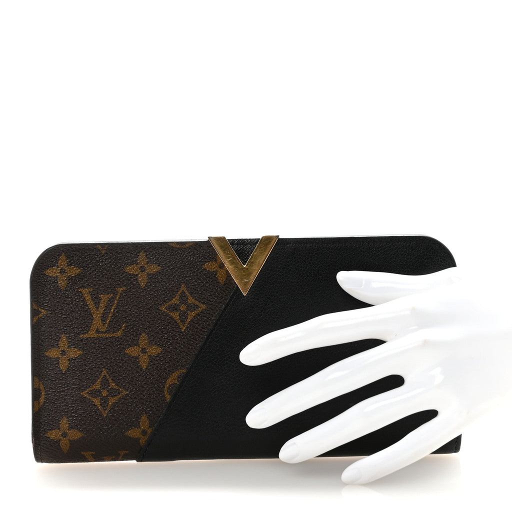 Monogram Monogram Kimono Wallet Black