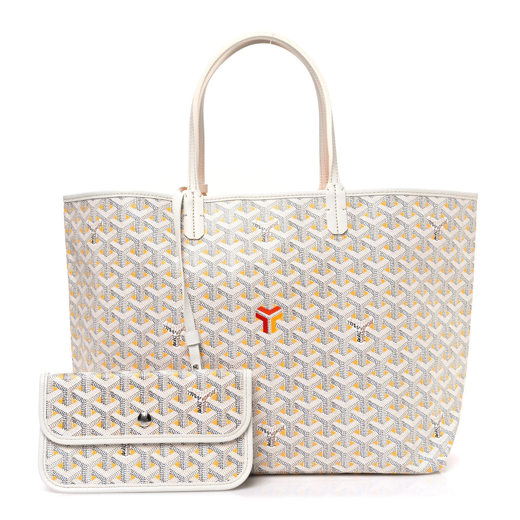 Goyardine Saint Louis Claire Voie PM White Yellow