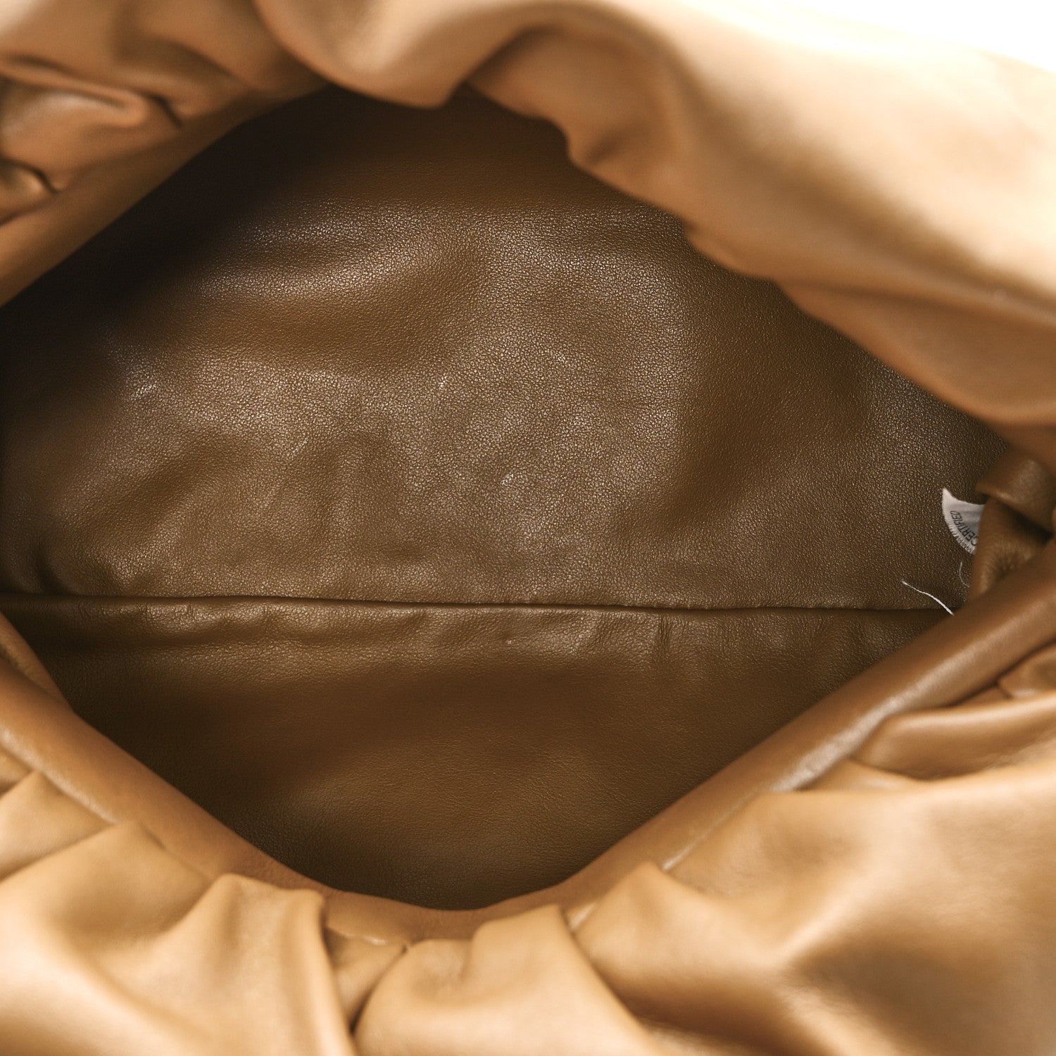 Calfskin The Pouch Chain Moutarde