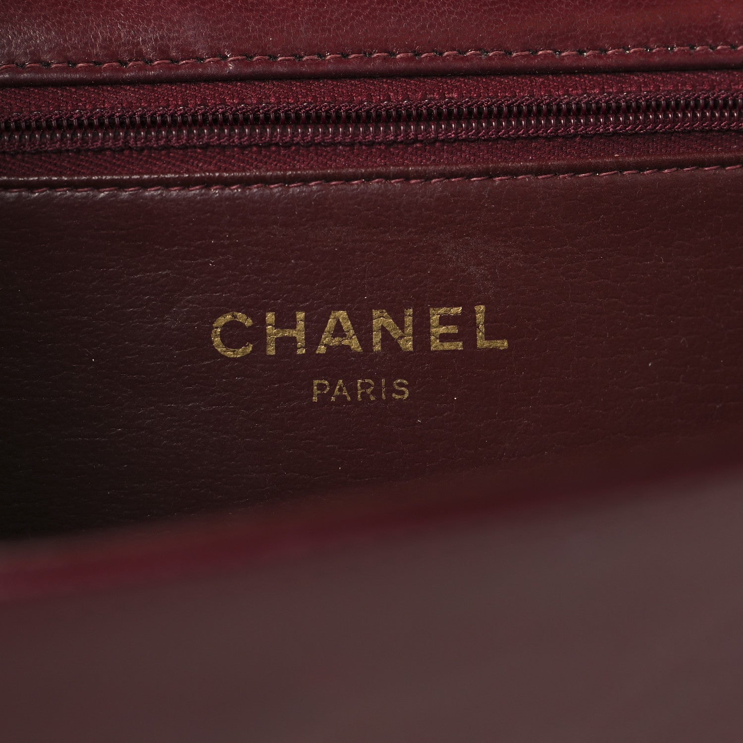 Lambskin Quilted Small Single Flap Bordeaux
