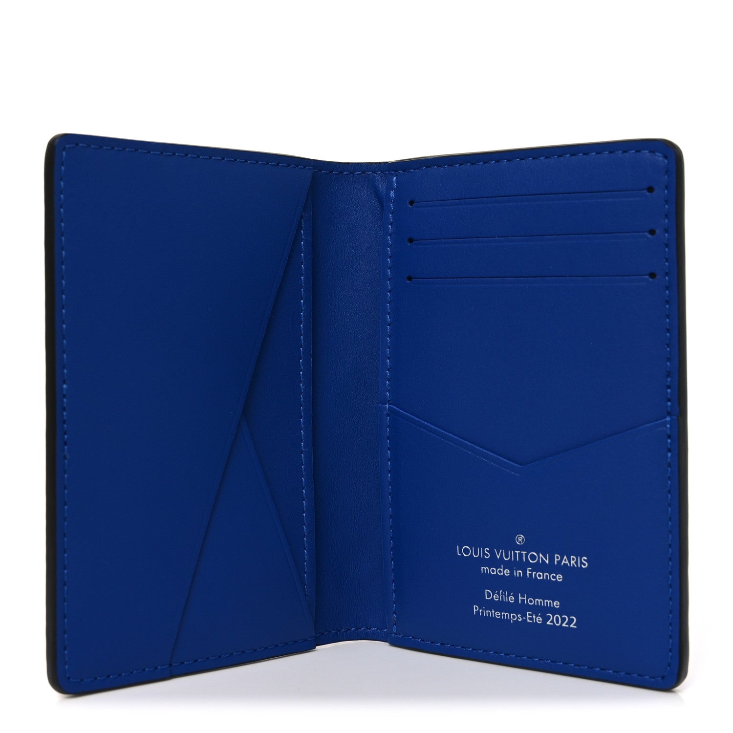 Taurillon Illusion Pocket Organizer Bleu Rose